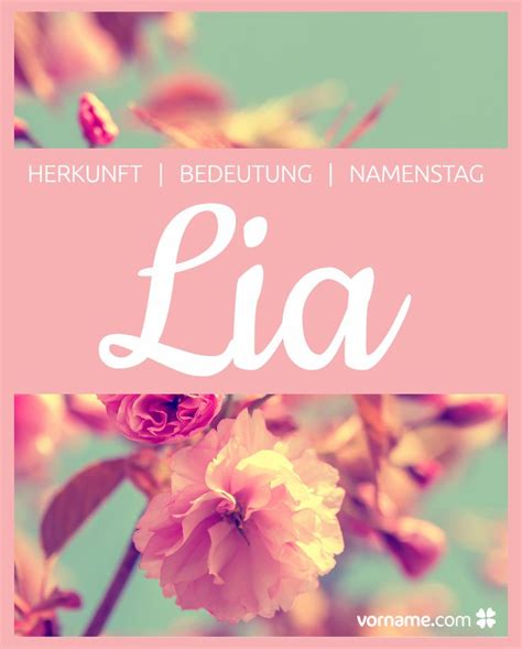 vorname lia|Meaning, origin and history of the name Lia